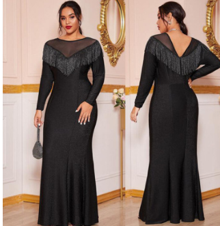 Women Plus Size Evening Party Dress