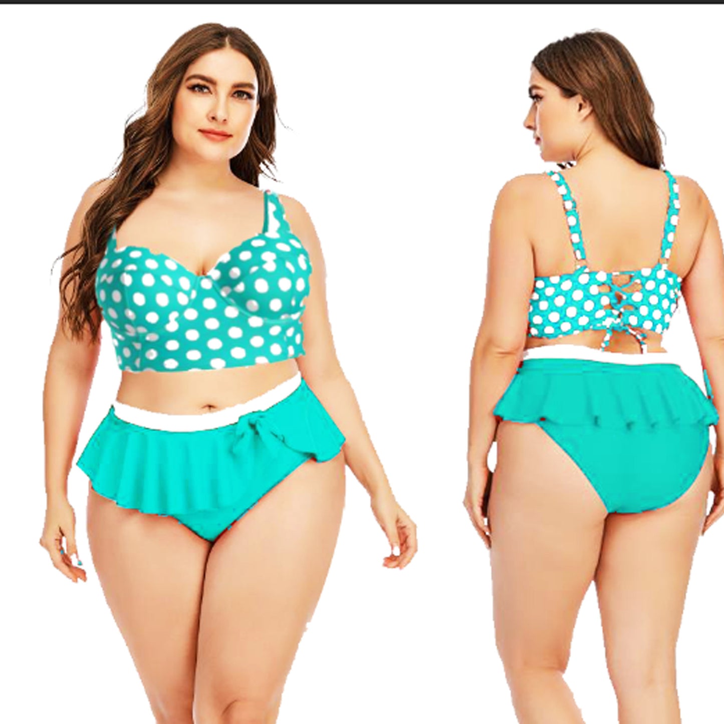 Large Plus Size Swimwear Female Push Up Bikini With